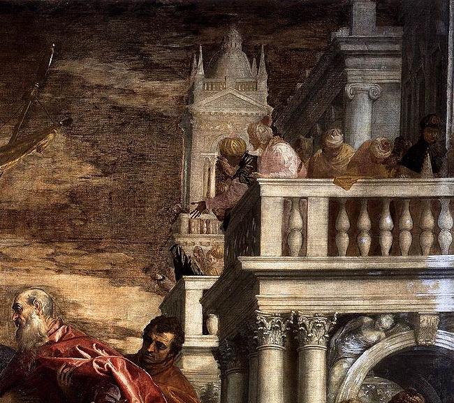 Paolo  Veronese Saints Mark and Marcellinus being led to Martyrdom oil painting image